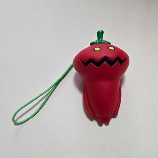【新品未使用】激辛なめこ ソフビストラップ(キャラクターグッズ)