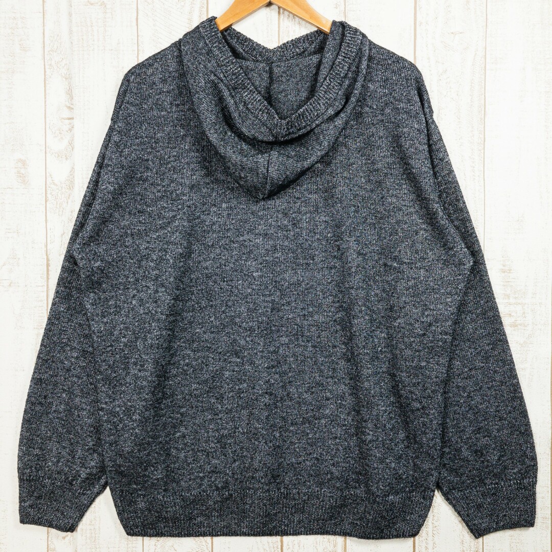 【Unisex L/XL ブラック系】 Static ( スタティック ) ロアー リラックス フーディ Roar Relax Goody メリノウール ウェア トップス インナー シャツ フーディ ウール z00050 メンズのトップス(パーカー)の商品写真