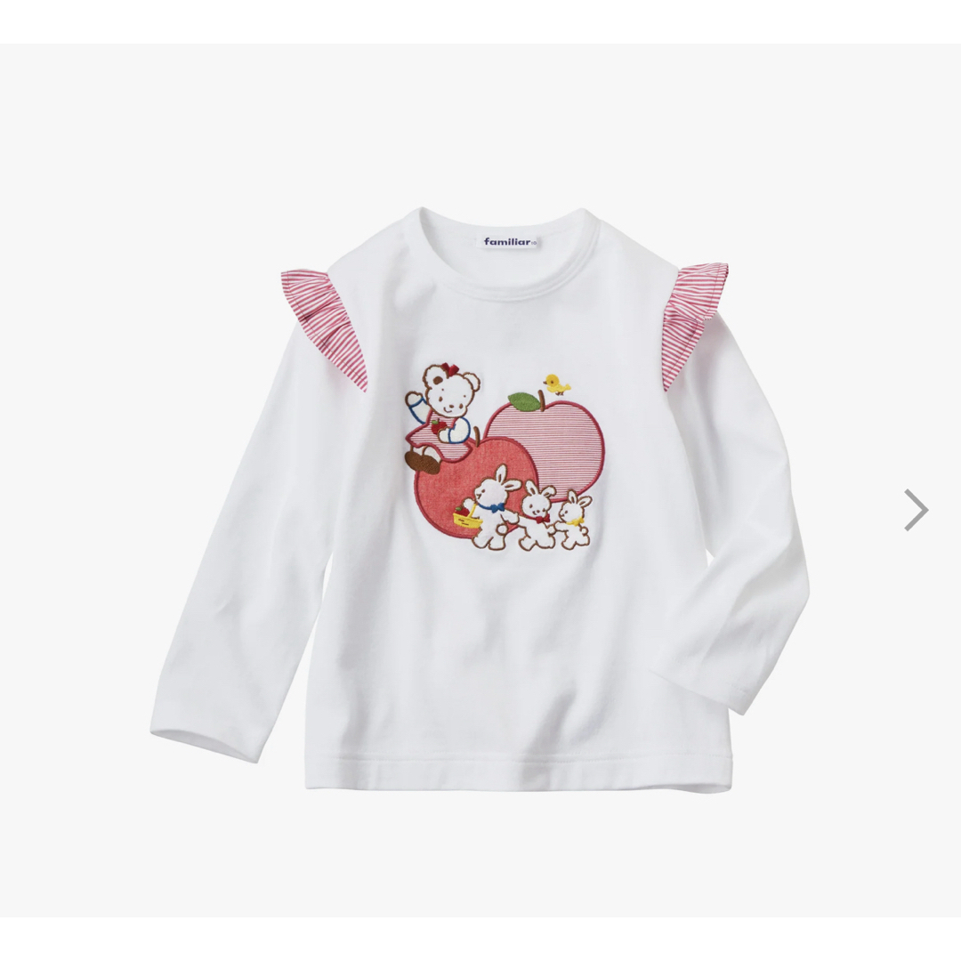 familiar(ファミリア)のfamiliar 長袖Tシャツ　100 キッズ/ベビー/マタニティのキッズ服男の子用(90cm~)(Tシャツ/カットソー)の商品写真
