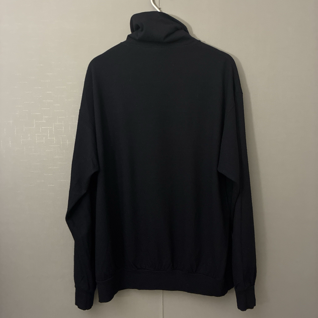 COMOLI(コモリ)のCOMOLI ウール天竺タートルネック ネイビー サイズ3 メンズのトップス(ニット/セーター)の商品写真