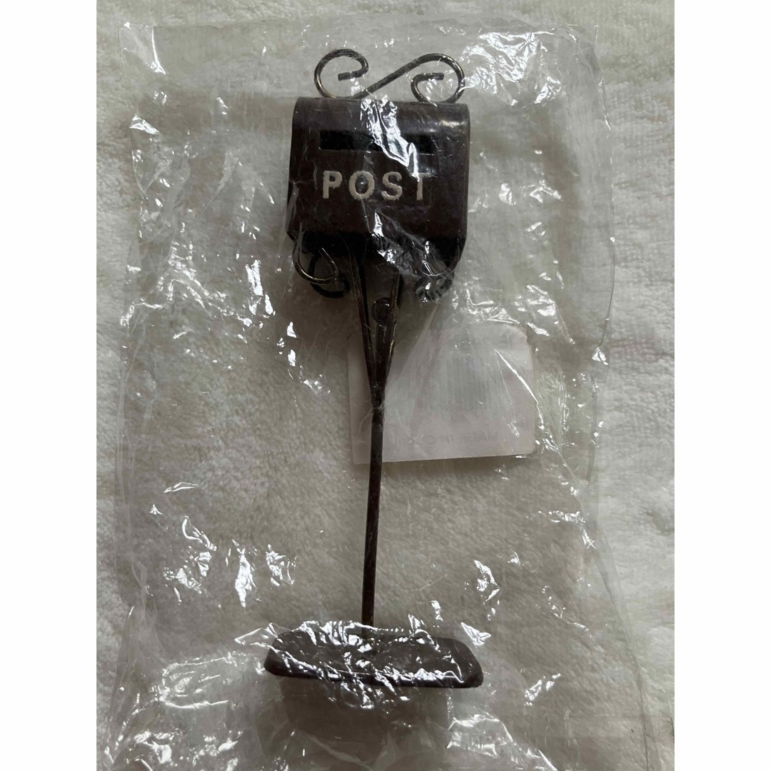 ポストミニチュア　インテリア　ポストフィギュア ハンドメイドのおもちゃ(ミニチュア)の商品写真