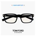 【新品】 トムフォード メガネ TF6006-D-B 001 度なし ブルーライトカット レンズ TOM FORD クリアサングラス 伊達メガネ FT6006-D-B/V ft6006db tf6006db tomford ブランド 眼鏡 メンズ フレーム 黒縁 黒ぶち uvカット スクエア型 アジアンフィット モデル