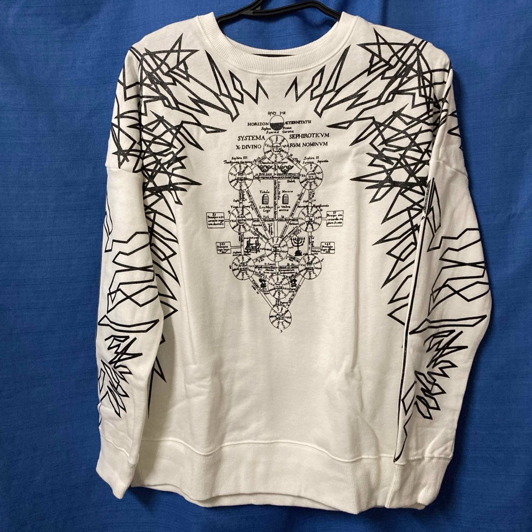 【必見!未使用!】エヴァンゲリオン コラボ スウェット ホワイト 廃版商品 DOUBLE STANDARD CLOTHING - 【必見!未使用