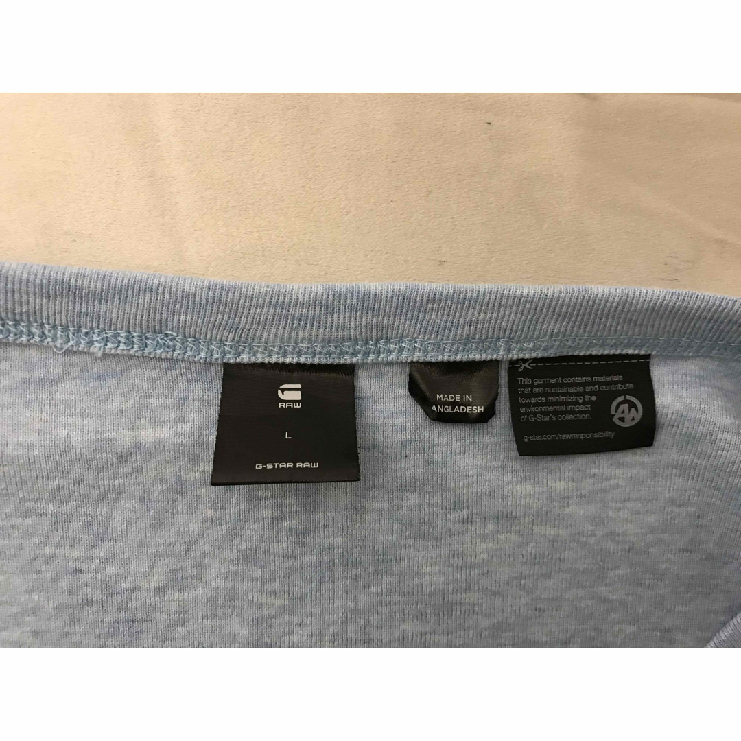 G-STAR RAW(ジースターロゥ)の本物ジースターロウGSTARRAWコットンロゴプリント半袖TシャツメンズサーフL メンズのトップス(Tシャツ/カットソー(半袖/袖なし))の商品写真