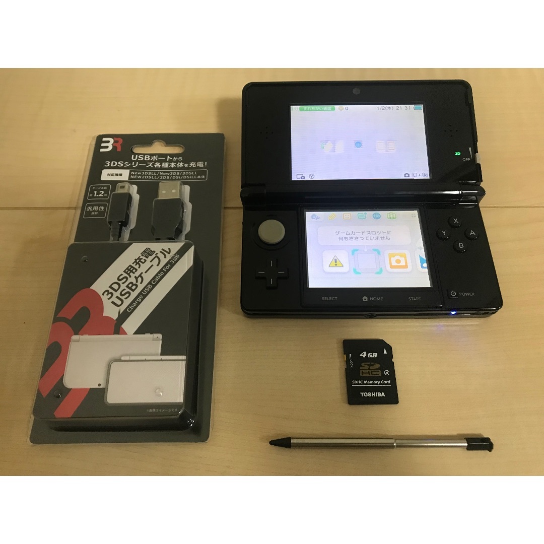 ニンテンドー3DS(ニンテンドー3DS)のお得✨ニンテンドー3DS本体＋ソフト10本セット✨ エンタメ/ホビーのゲームソフト/ゲーム機本体(携帯用ゲーム機本体)の商品写真