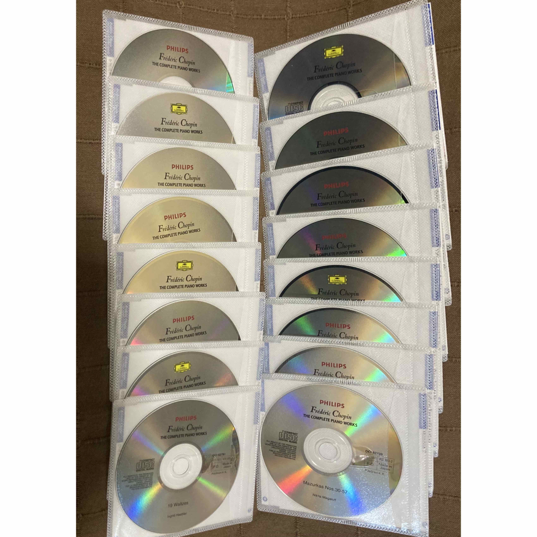 ショパン ピアノ作品全曲集 16CD 独奏曲•協奏曲の全てを収録した ショパン ピアノ作品全曲集 16CD 独奏曲•協奏曲の全てを収録した