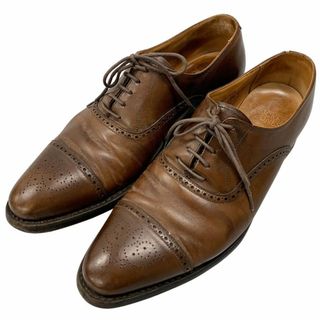 クロケットアンドジョーンズ(Crockett&Jones)のクロケット&ジョーンズ レザーシューズ セミブローグ【AFC44】(ドレス/ビジネス)