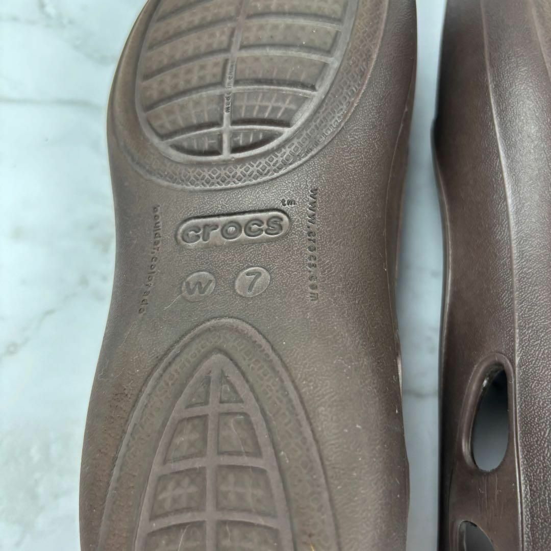 crocs - 【廃盤】crocs クロックス フラットシューズ 23cm W7