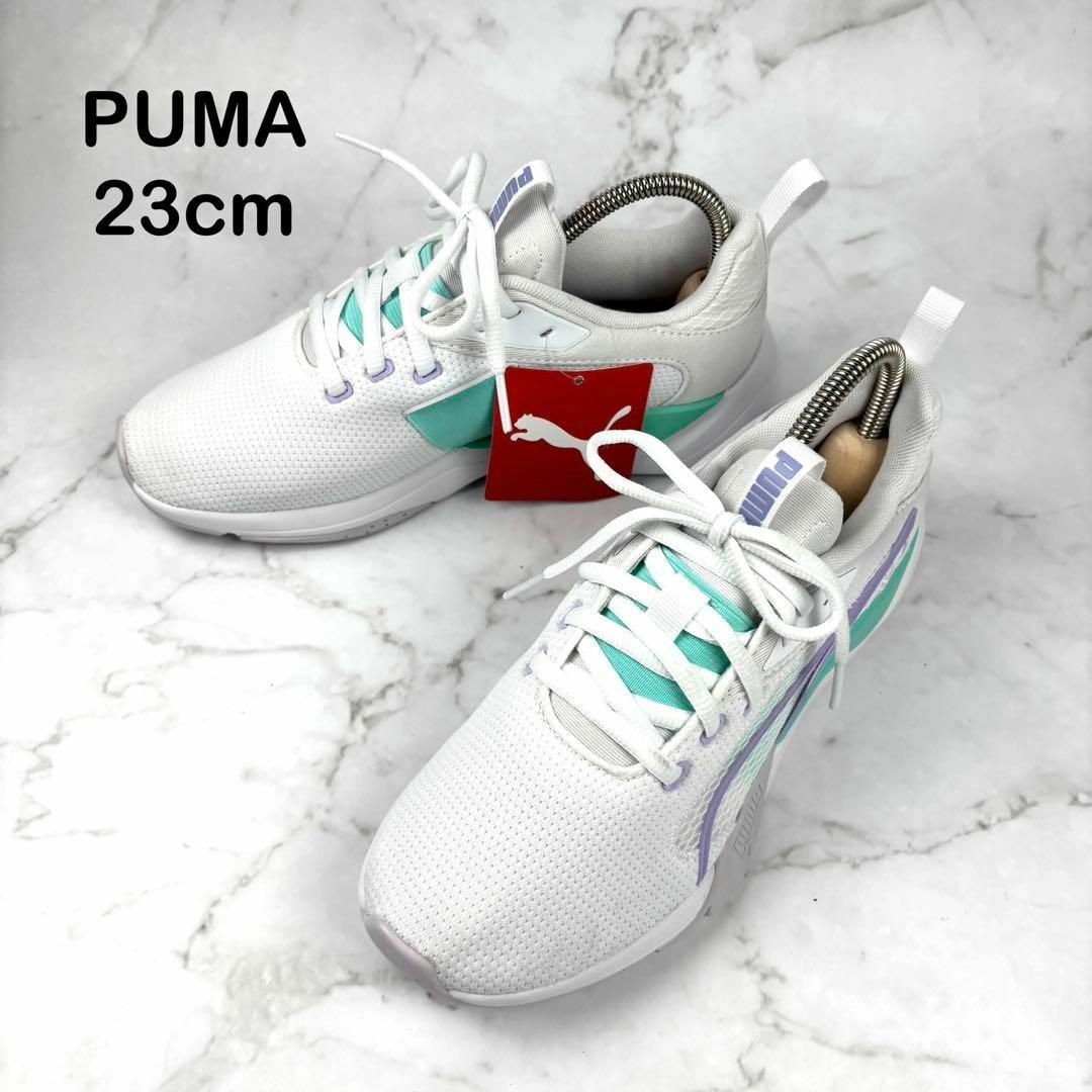 PUMA - 【新品】PUMA SOFT FOAM+ プーマ スニーカー 23cm ホワイト