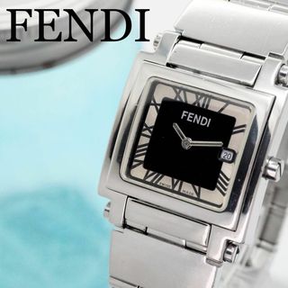 9211円 フェンディ FENDI メンズ スクエア クォーツ腕時計