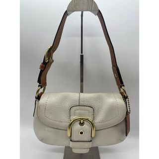コーチ(COACH)のcoach コーチ レザー バックル ワンショルダーバッグ(ショルダーバッグ)