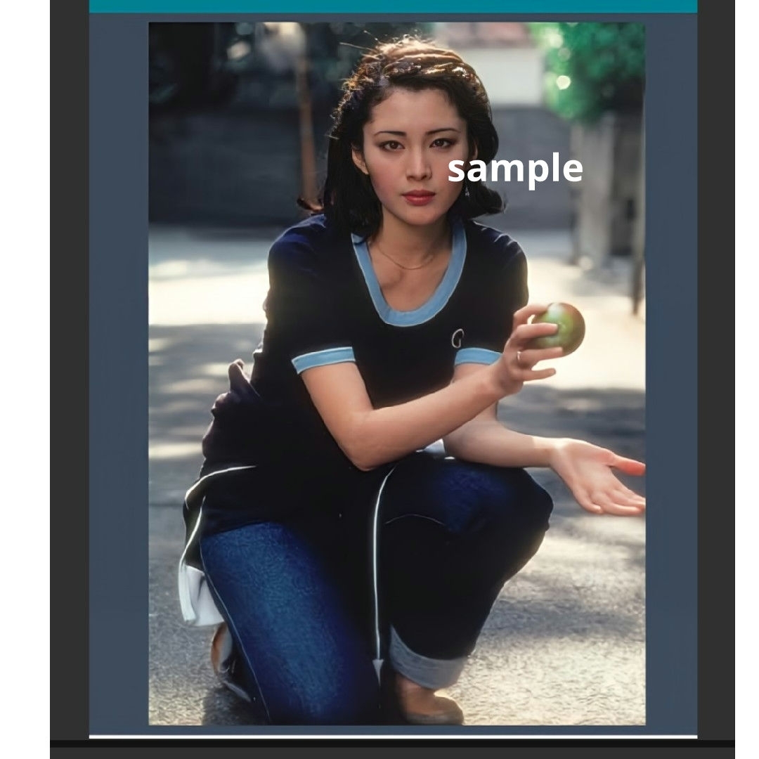 松坂慶子 写真L版 「ポーズ」 エンタメ/ホビーのタレントグッズ(女性タレント)の商品写真