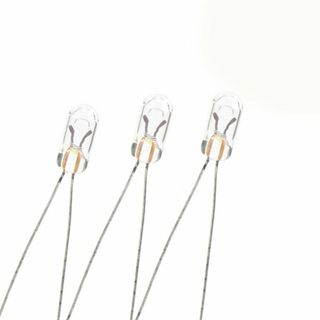 【特価商品】ジオラマ電飾などに ムギ球 200個セット 3mm 6V 透明 小型(その他)