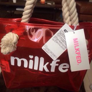 ミルクフェド(MILKFED.)の♡milk fed.♡クリアトート♡(トートバッグ)