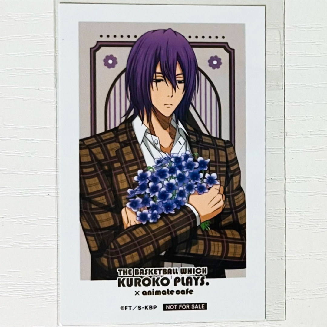 新品☆黒子のバスケ【紫原敦】アニカフェ☆特典☆フォトシート