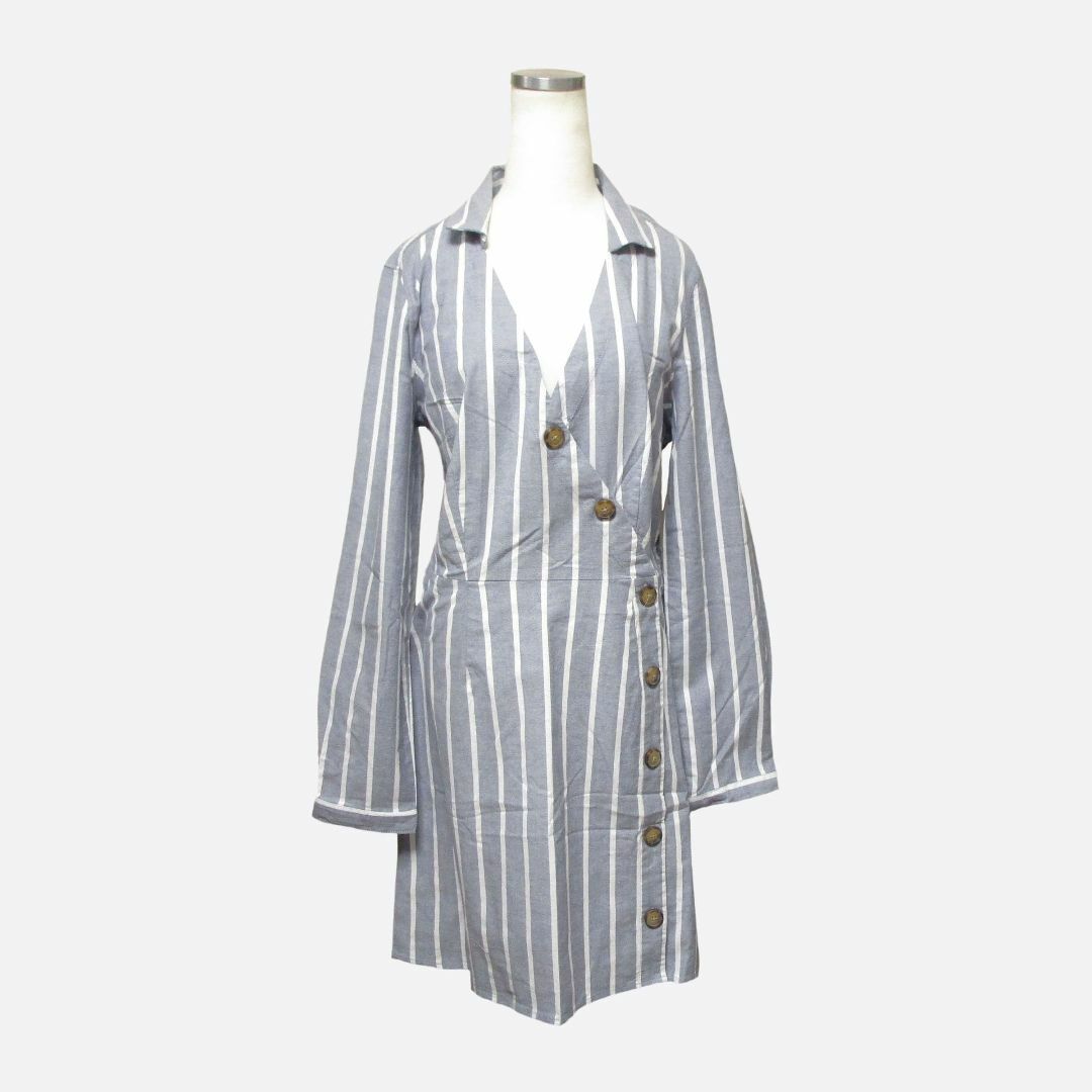Abercrombie&Fitch - ★新品★アバクロンビー&フィッチ★長袖シャツワンピース (Navy/M)