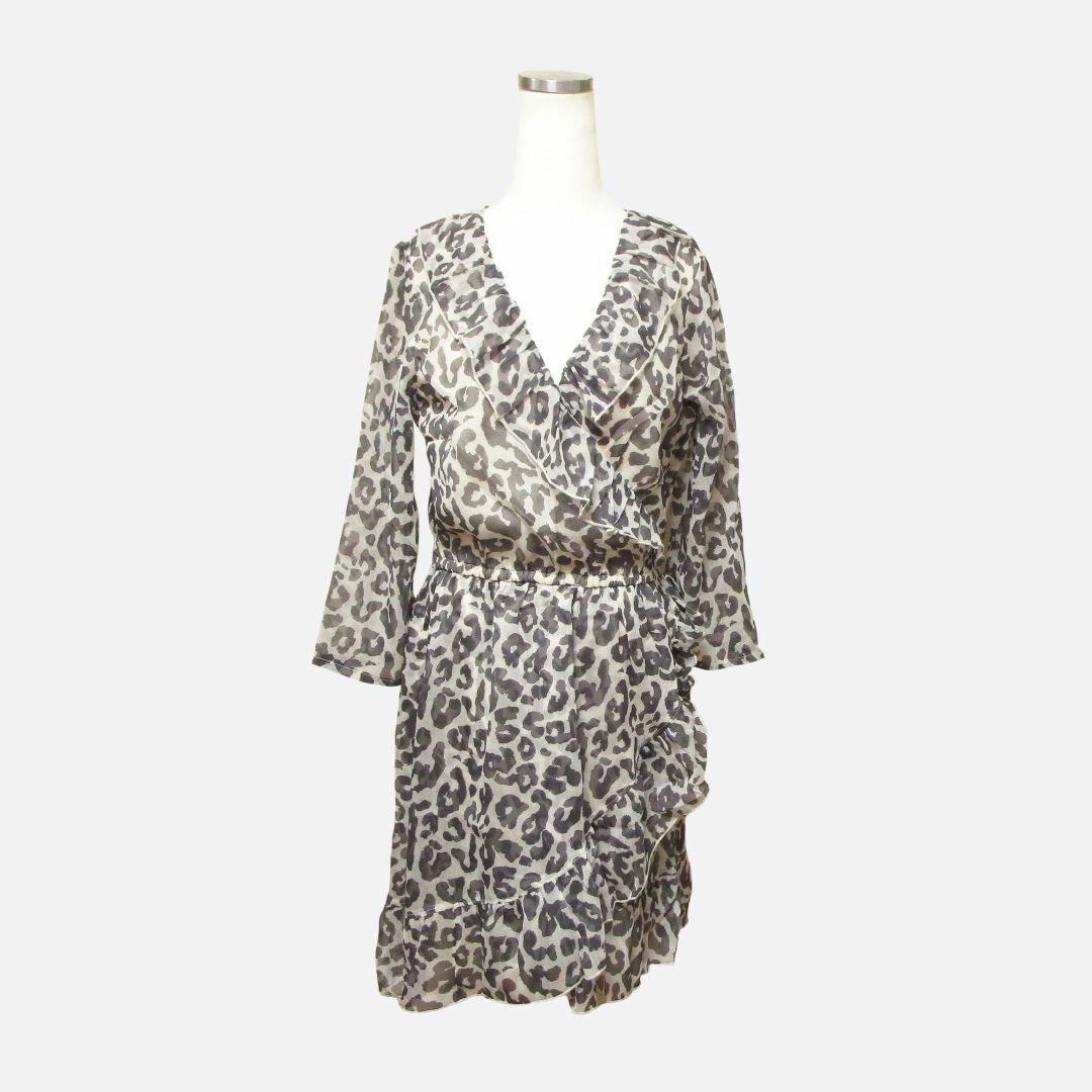 Abercrombie&Fitch - ★新品★アバクロンビー&フィッチ★ラップフロントワンピース(Leopard/S)