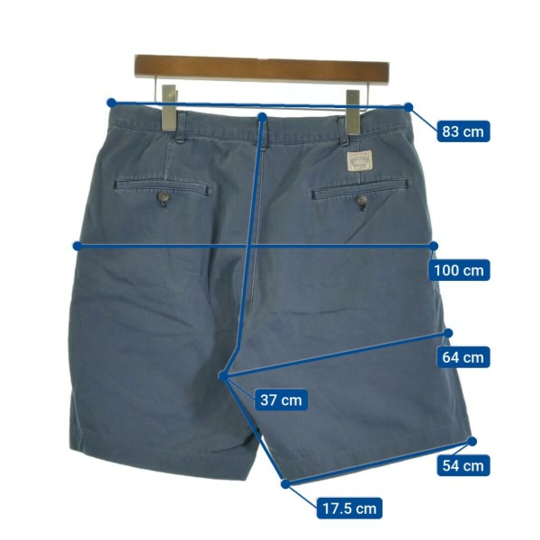 数量は多い  Polo Ralph Lauren ショートパンツ 38(M位) 青系 【古着】 パンツ