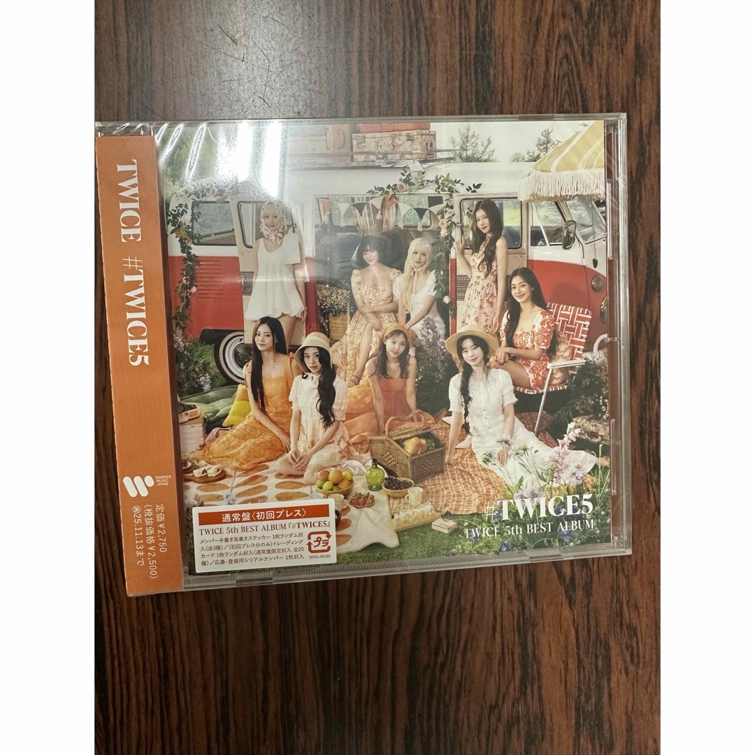 #TWICE5 通常盤 twice エンタメ/ホビーのCD(K-POP/アジア)の商品写真