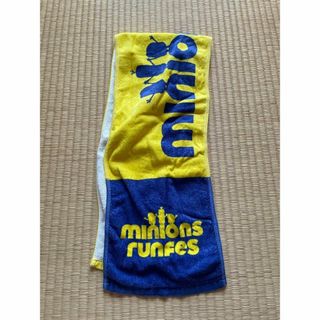 ミニオンズ　RUNフェス マフラータオル(タオル/バス用品)