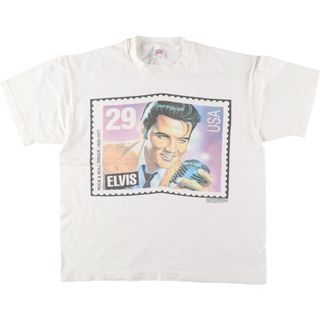 Anvil - 古着 90年代 アンビル Anvil ELVIS PRESLEY エルヴィスプレスリー バンドTシャツ バンT USA製 メンズXL相当 ヴィンテージ /eaa501831