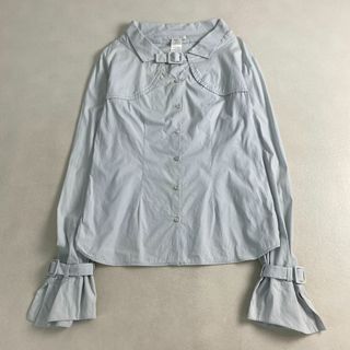 CELINE セリーヌ フリルカラー & フリルカフス & ブラウス