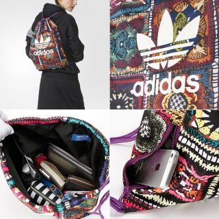 アディダス(adidas)の【新品】adidas オリジナルス Farm ナップサック ジムサック クロチタ(リュック/バックパック)