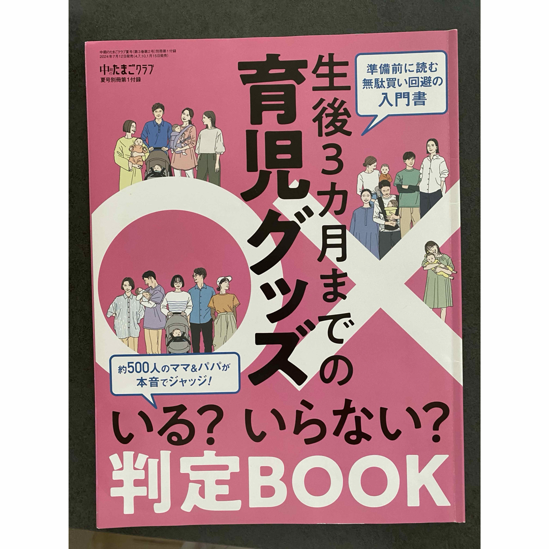 育児グッズの入門書 エンタメ/ホビーの雑誌(結婚/出産/子育て)の商品写真