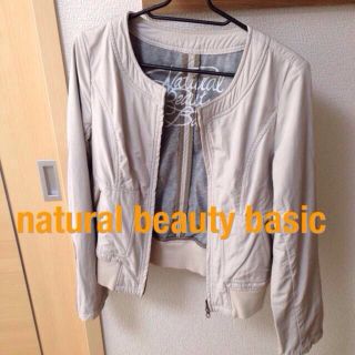 ナチュラルビューティーベーシック(NATURAL BEAUTY BASIC)のさなえ様専用☻2点おまとめ♡(ノーカラージャケット)