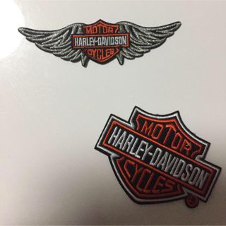 ハーレーダビッドソン(Harley Davidson)のハーレー　ワッペン2個セット(各種パーツ)