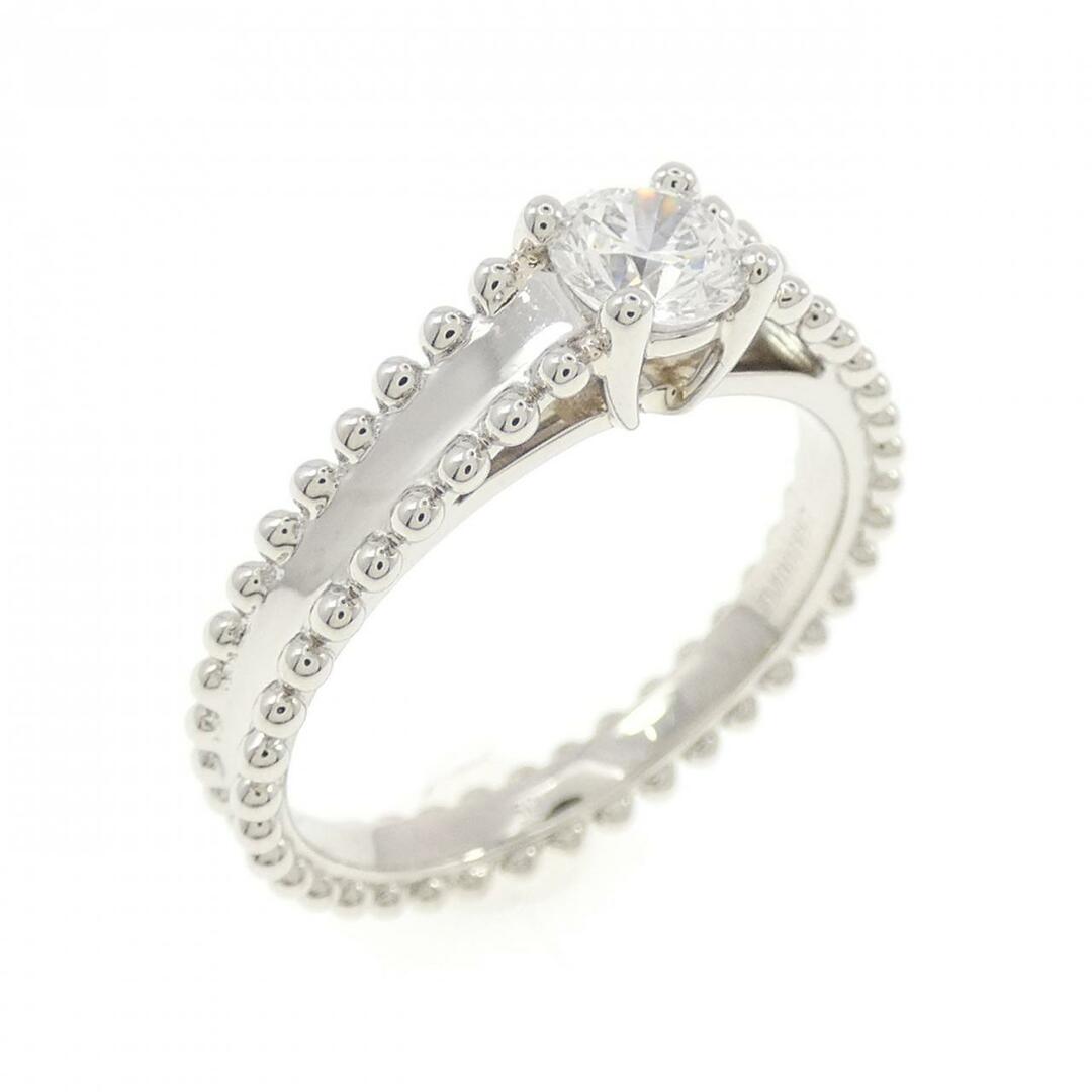 Van Cleef & Arpels - ヴァンクリーフ&アーペル エステル ソリティア リング 0.32CT D IF 3EXT