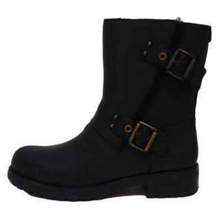 アグ(UGG)のUGG(アグ) ショートブーツ 24 レディース ニールズ 1019073 黒 エンジニアブーツ レザー(ブーツ)