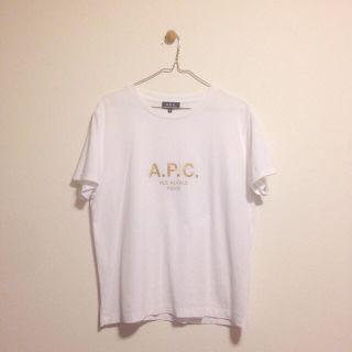 アーペーセー(A.P.C)のAPCロゴTシャツ(Tシャツ(半袖/袖なし))