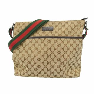 GUCCI - GUCCI ショルダーバッグ 巾着 メッシュ ネイビー 90644