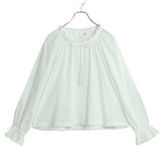 送料無料 日本 PINK 【美品】ピンクハウス☆2025年製！ふんわりローン - HOUSE シャツ+ブラウス(長袖+七分)