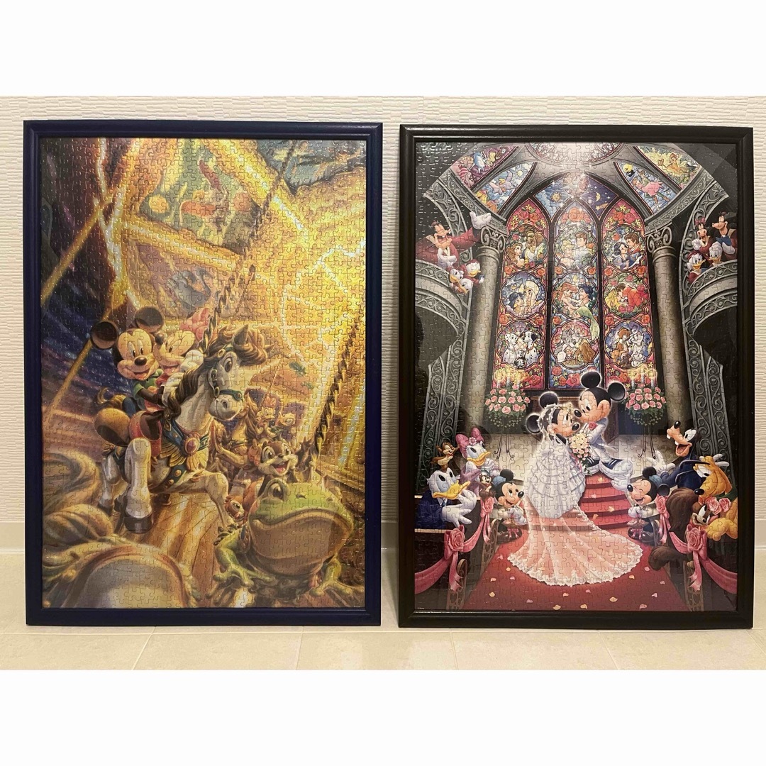 Disney - ミッキーとミニーのジグソーパズルセット  ディズニー  ウェディング