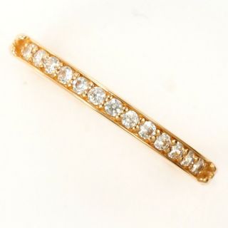 カナル4℃ ディズニー K10PG リング 指輪 7号 ジルコニア ブルーダイヤ 総重量約1.4g ジュエリー 中古 送料無料 新品同様 【中古】【あす楽】 ギフトラッピング無料(リング(指輪))