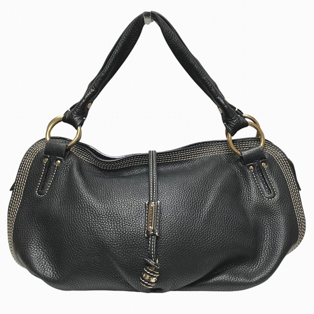 CELINE - セリーヌ CELINE ビタースウィート レザー ブラック バッグ ハンドバッグ レディース 送料無料 【中古】【あす楽】