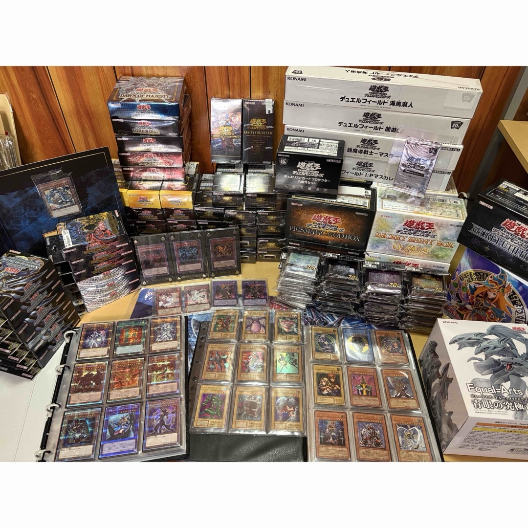 本当に信頼出来る店 遊戯王 - 遊戯王 引退品 まとめ 初期 レリーフ プリズマ 未開封 シングルカード