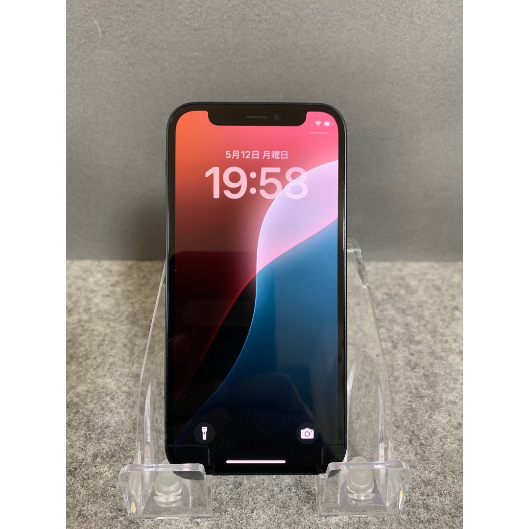 iPhone - 美品 国内版 SIMフリー　iPhone12 mini 128GB ブラック色