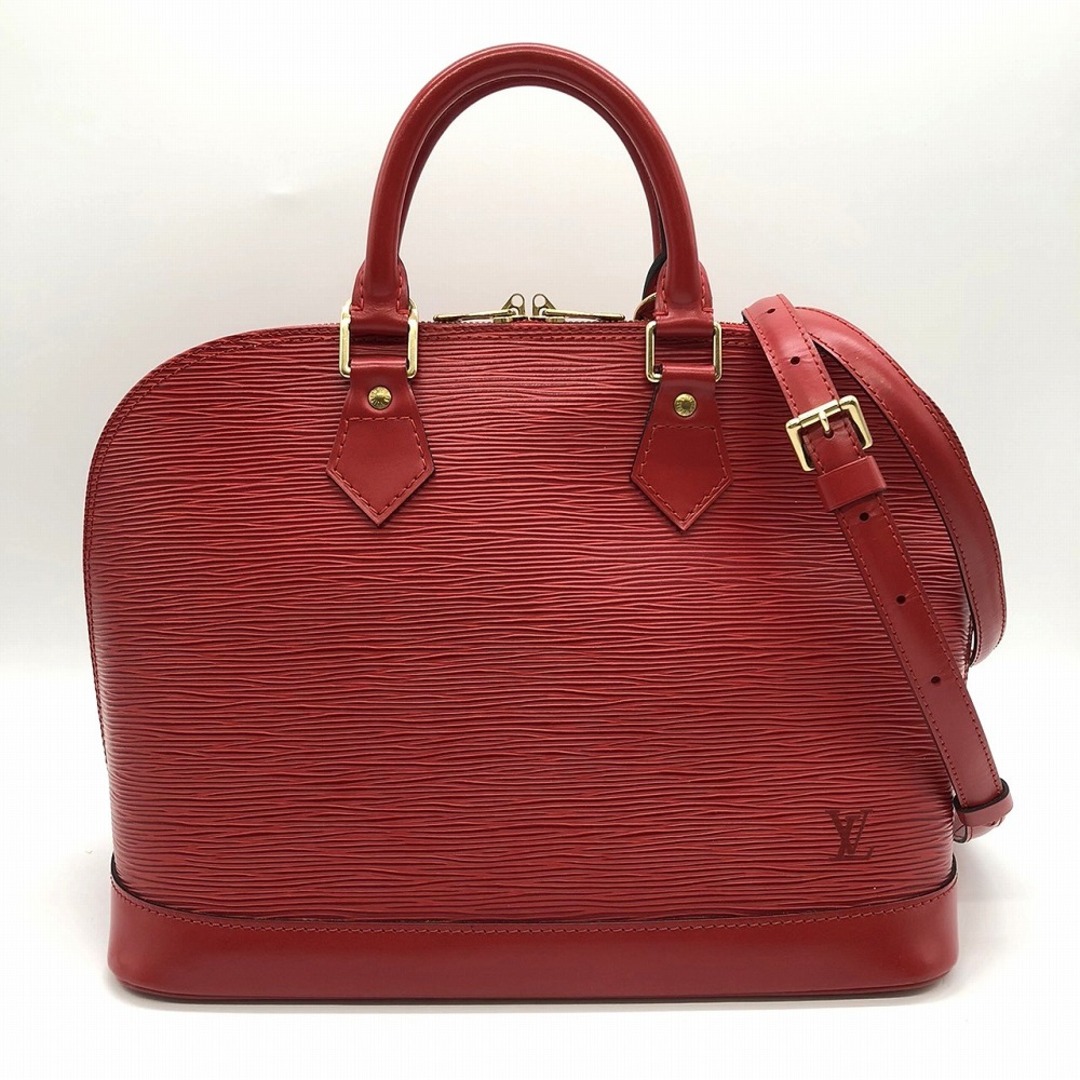 LOUIS VUITTON - LOUIS VUITTON ルイ・ヴィトン  アルマPM M52147 ハンドバッグ エピレザー カステリアンレッド レディースファッション【中古】