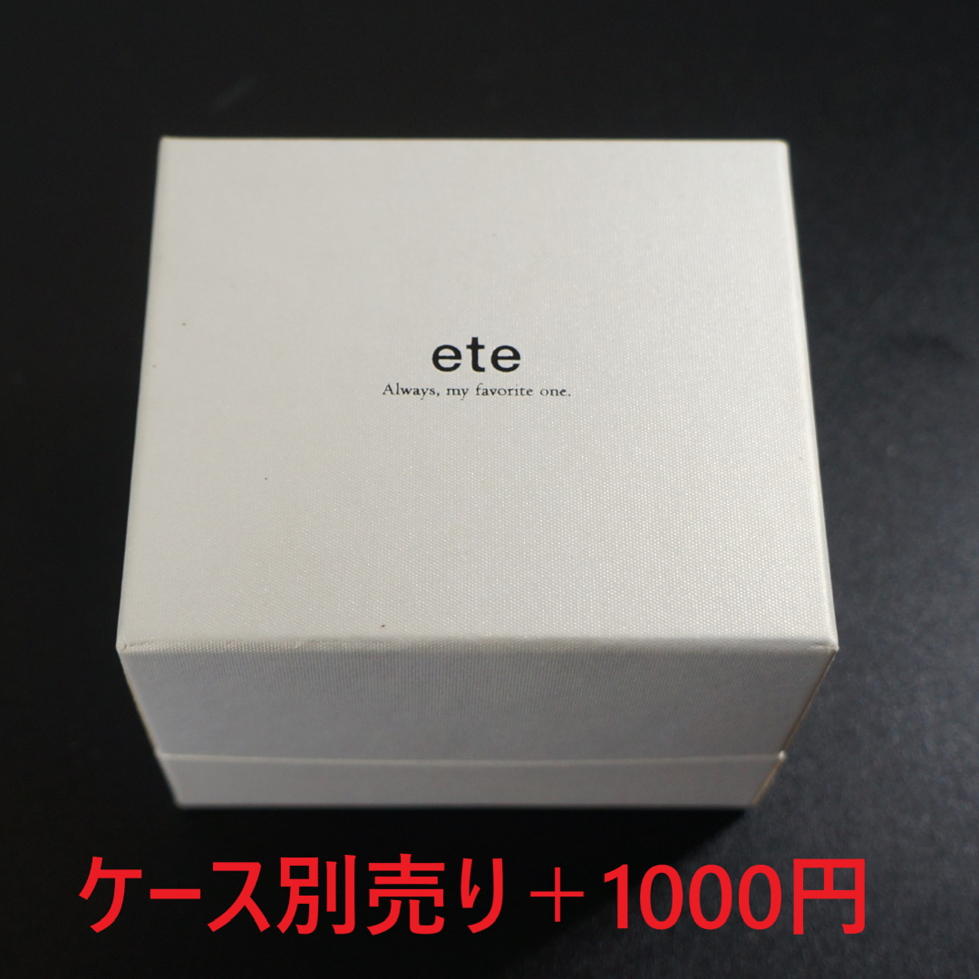 ete(エテ)の【稼働品】ete レディース腕時計　ドレスウォッチ　 電池交換済 レディースのファッション小物(腕時計)の商品写真