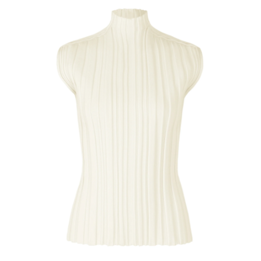 PLEATS PLEASE ISSEY MIYAKE - PLEATS PLEASE ISSEY MIYAKE ノースリーブニット