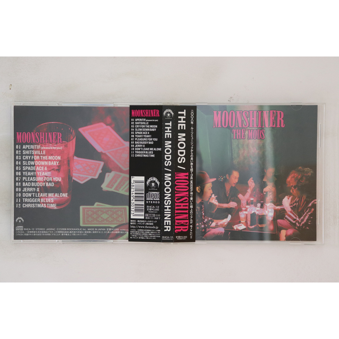 CD Mods Moonshiner RHCA12 Rockaholic Records /00110 エンタメ/ホビーのCD(ポップス/ロック(邦楽))の商品写真