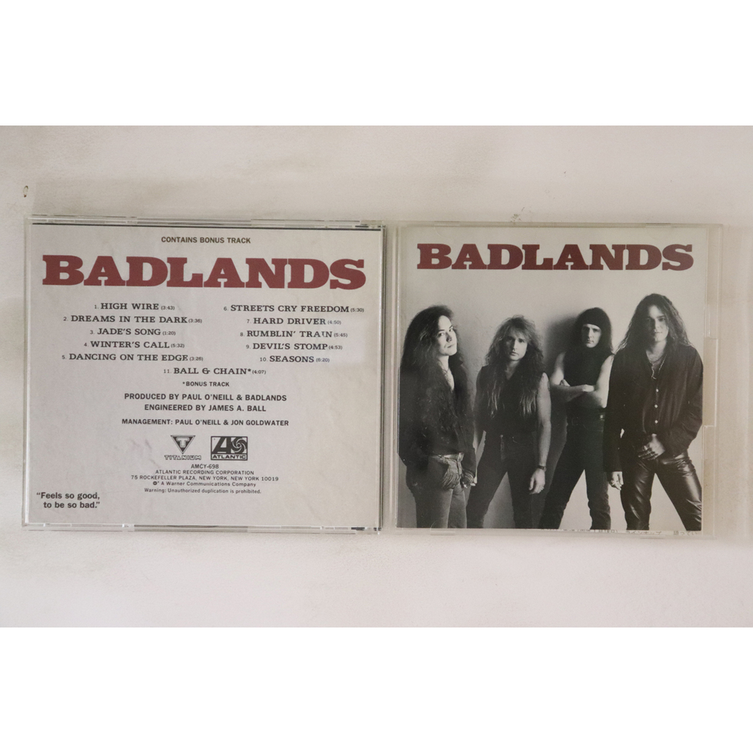 CD Badlands Badlands AMCY698 Atlantic /00110 エンタメ/ホビーのCD(ポップス/ロック(洋楽))の商品写真