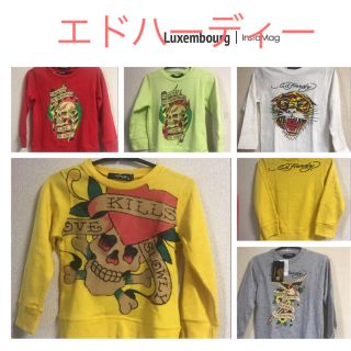 エドハーディー(Ed Hardy)の新品タグ付き エドハーディー トレーナー ロンT(Tシャツ/カットソー)