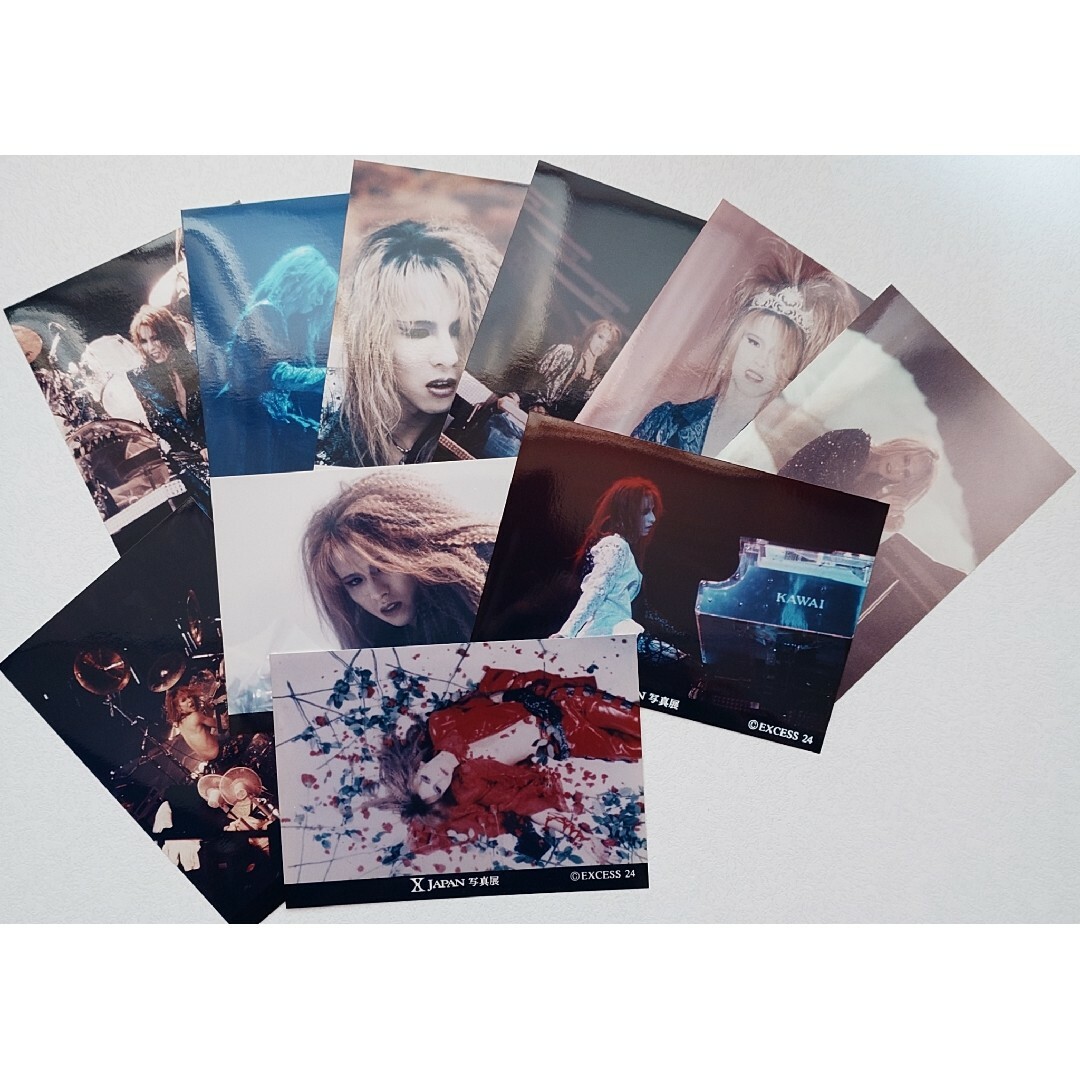 XJAPAN 写真展グッズ YOSHIKI 写真 10枚セット エンタメ/ホビーのタレントグッズ(ミュージシャン)の商品写真