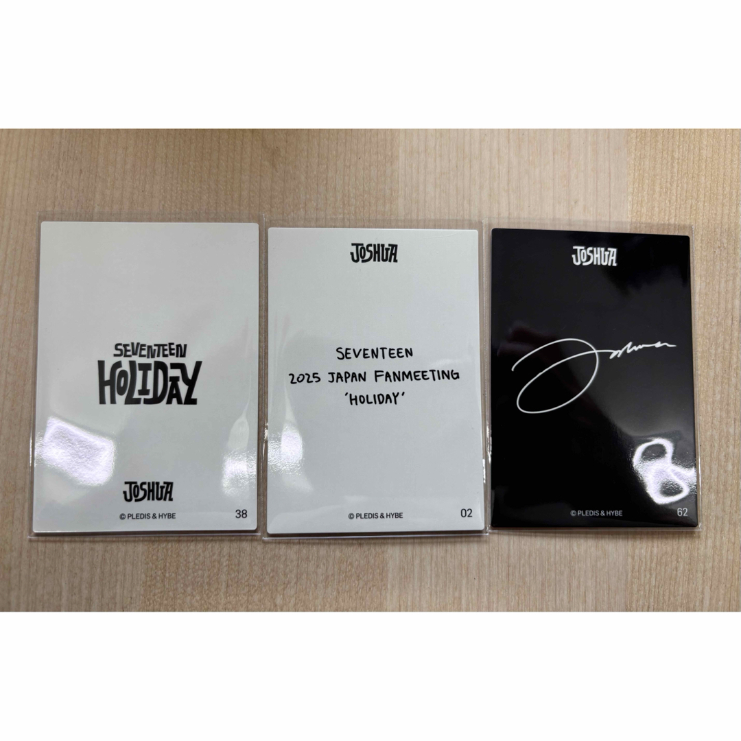 今年も話題の - SEVENTEEN SEVENTEEN トレカセット JOSHUA ジョシュア HOLIDAY タレントカード