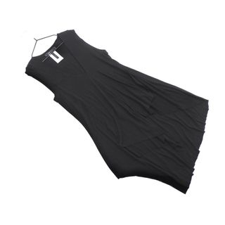 BCBG MAXAZRIA ビーシービージーマックスアズリア ヘムライン ノースリーブ カットソー sizeS/黒 ■◆ レディース