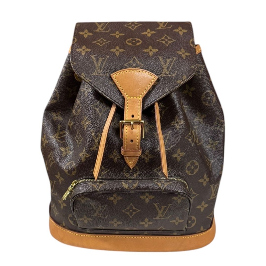 LOUIS VUITTON - ルイヴィトン モンスリMM モノグラム リュック・デイパック モノグラムキャンバス M51136 レディース LOUIS VUITTON  中古